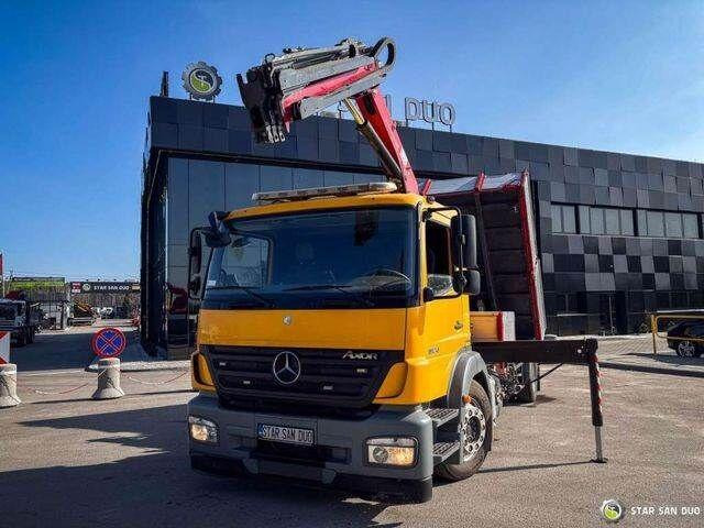 Camion benne, Camion grue Mercedes-Benz AXOR 1824 4x2 HMF 975 HDS Crane Rotator Kipper: photos 8 Camion benne, Camion grue Mercedes-Benz AXOR 1824 4x2 HMF 975 HDS Crane Rotator Kipper: photos 8