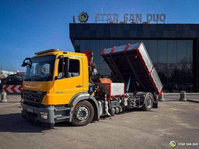 Camion benne, Camion grue Mercedes-Benz AXOR 1824 4x2 HMF 975 HDS Crane Rotator Kipper: photos 9 Camion benne, Camion grue Mercedes-Benz AXOR 1824 4x2 HMF 975 HDS Crane Rotator Kipper: photos 9