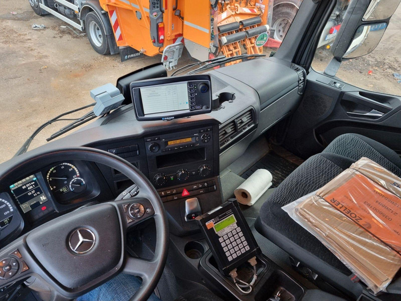 Benne à ordures ménagères Mercedes-Benz Actros 2536 6x2 Faun Powerpress 524 Garbage truck: photos 10 Benne à ordures ménagères Mercedes-Benz Actros 2536 6x2 Faun Powerpress 524 Garbage truck: photos 10