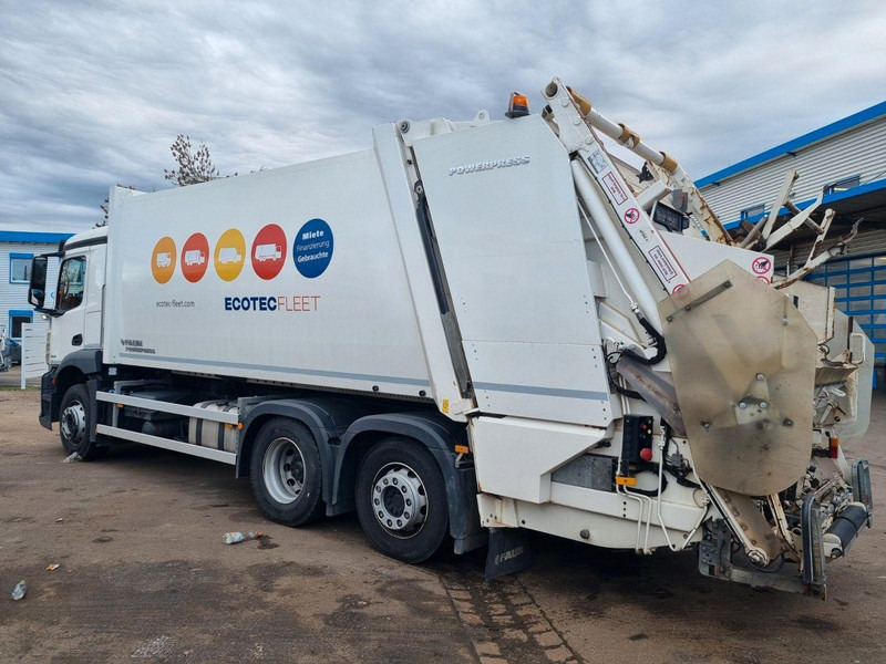 Benne à ordures ménagères Mercedes-Benz Actros 2536 6x2 Faun Powerpress 524 Garbage truck: photos 6 Benne à ordures ménagères Mercedes-Benz Actros 2536 6x2 Faun Powerpress 524 Garbage truck: photos 6