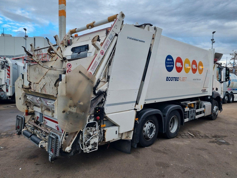 Benne à ordures ménagères Mercedes-Benz Actros 2536 6x2 Faun Powerpress 524 Garbage truck: photos 8 Benne à ordures ménagères Mercedes-Benz Actros 2536 6x2 Faun Powerpress 524 Garbage truck: photos 8