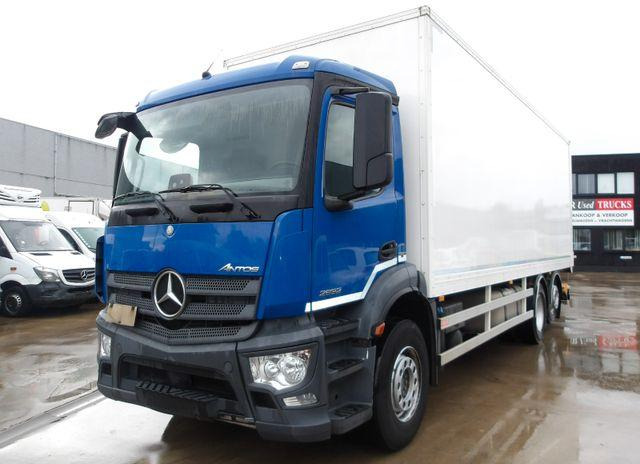 Mercedes-Benz Antos 2832 Koffer + tail lift 6x2 - Camion fourgon: photos 1 Mercedes-Benz Antos 2832 Koffer + tail lift 6x2 - Camion fourgon: photos 1