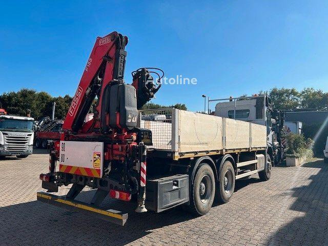 Mercedes-Benz Arocs 2636 - Flatbed truck + crane - Camion plateau, Camion grue: photos 3 Mercedes-Benz Arocs 2636 - Flatbed truck + crane - Camion plateau, Camion grue: photos 3