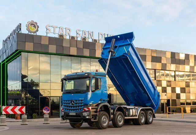 Mercedes-Benz MERCEDES BENZ Arocs 4142 8x8 Carnehl Tipper - Camion benne, Camion grue: photos 1 Mercedes-Benz MERCEDES BENZ Arocs 4142 8x8 Carnehl Tipper - Camion benne, Camion grue: photos 1