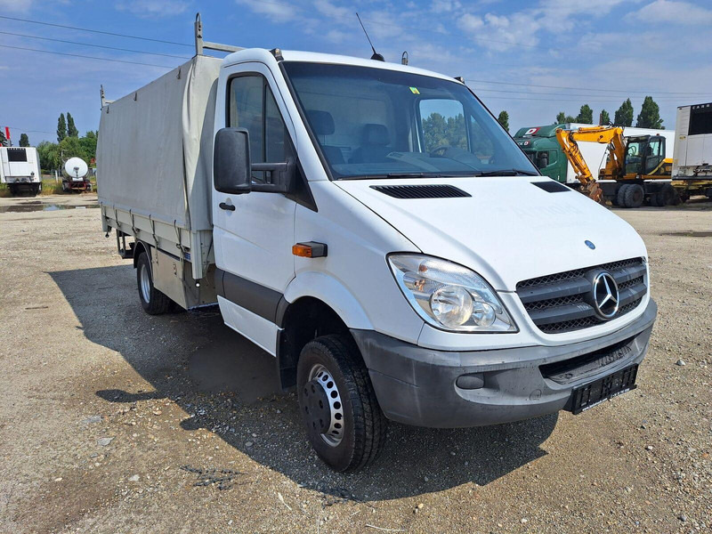 Mercedes-Benz Sprinter 519 CDi 4x4 - Pritsche+Plane - Véhicule utilitaire plateau baché: photos 1 Mercedes-Benz Sprinter 519 CDi 4x4 - Pritsche+Plane - Véhicule utilitaire plateau baché: photos 1