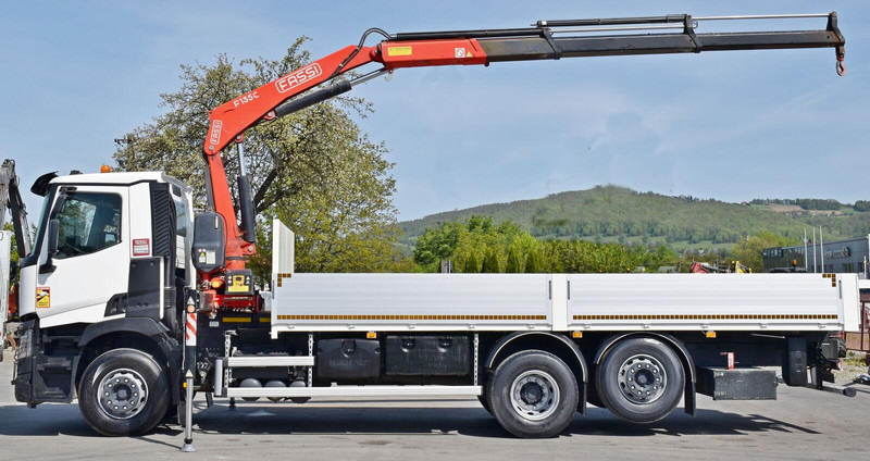 Renault C 380 - Camion plateau, Camion grue: photos 5 Renault C 380 - Camion plateau, Camion grue: photos 5