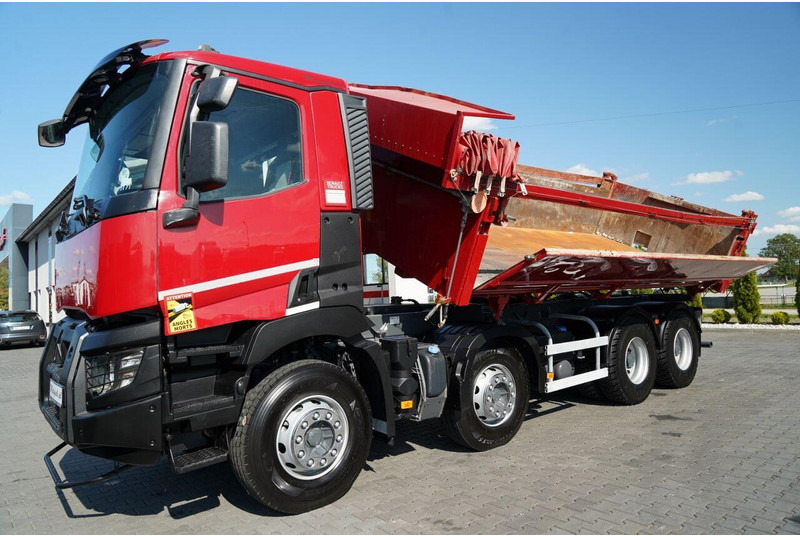 Renault C 430 / 8x4 / WYWROTKA DWUSTRONNA - 6M / HYDROBURTA / KLAPODRZW - Camion benne: photos 3 Renault C 430 / 8x4 / WYWROTKA DWUSTRONNA - 6M / HYDROBURTA / KLAPODRZW - Camion benne: photos 3