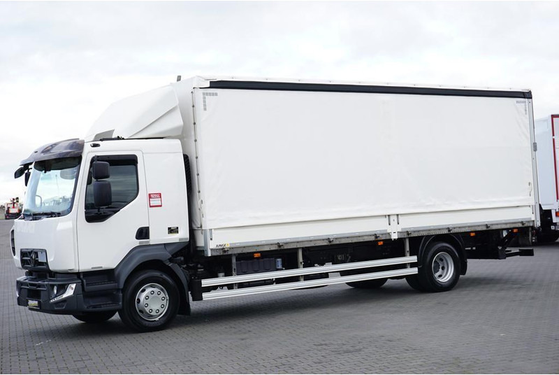 Renault D 16 / 280 / ACC / E 6 / BURTOFIRANKA + WINDA / ŁAD. 8 925 KG / - Camion à rideaux coulissants: photos 3 Renault D 16 / 280 / ACC / E 6 / BURTOFIRANKA + WINDA / ŁAD. 8 925 KG / - Camion à rideaux coulissants: photos 3