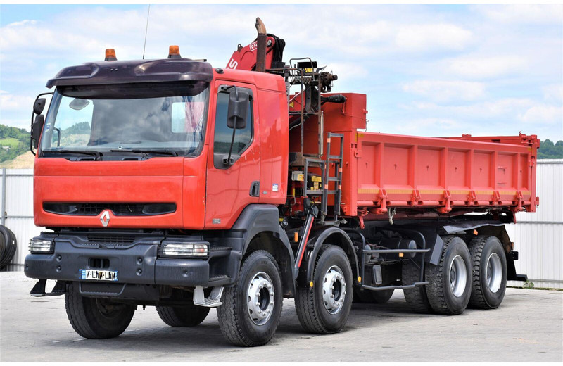 Renault KERAX 420 DCI Kipper 6,30m+FASSI F95AXS.21+FUNK - Camion benne, Camion grue: photos 5 Renault KERAX 420 DCI Kipper 6,30m+FASSI F95AXS.21+FUNK - Camion benne, Camion grue: photos 5