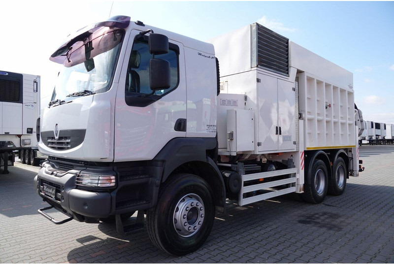 Renault KERAX 450 / 6x4 / MTS SAUGBAGGER 3A11T /ASENIZACYJNY / ŁADOWARKA - Camion hydrocureur: photos 3 Renault KERAX 450 / 6x4 / MTS SAUGBAGGER 3A11T /ASENIZACYJNY / ŁADOWARKA - Camion hydrocureur: photos 3