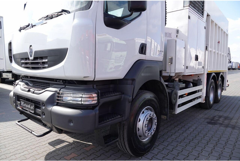Camion hydrocureur Renault KERAX 450 / 6x4 / MTS SAUGBAGGER 3A11T /ASENIZACYJNY / ŁADOWARKA: photos 14