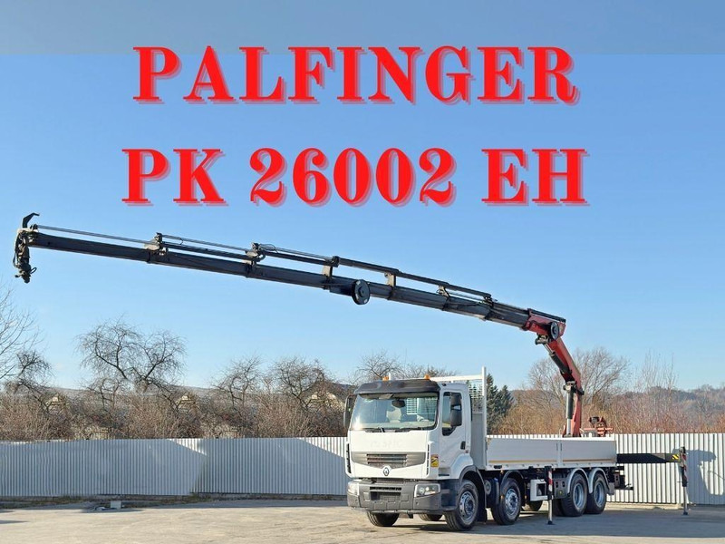 Renault Premium 430 DXI * PRITSCHE 7,40m *PK 26002 EH - Camion plateau, Camion grue: photos 1 Renault Premium 430 DXI * PRITSCHE 7,40m *PK 26002 EH - Camion plateau, Camion grue: photos 1