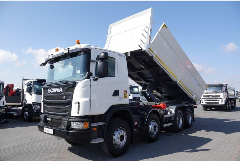 Scania G 480 / 8x4 / WYWROTKA / HYDROBURTA / BORDMATIC / MANUAL - Camion benne: photos 2 Scania G 480 / 8x4 / WYWROTKA / HYDROBURTA / BORDMATIC / MANUAL - Camion benne: photos 2