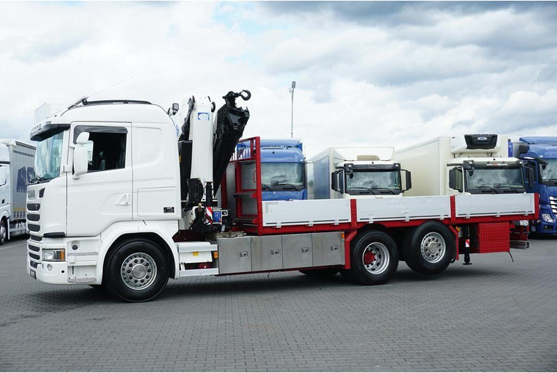 Scania G 490 / 6 X 2 / SKRZYNIOWY + HDS / HMF 3220 K7 / WYSIĘG 18,9 M - Camion plateau, Camion grue: photos 5 Scania G 490 / 6 X 2 / SKRZYNIOWY + HDS / HMF 3220 K7 / WYSIĘG 18,9 M - Camion plateau, Camion grue: photos 5