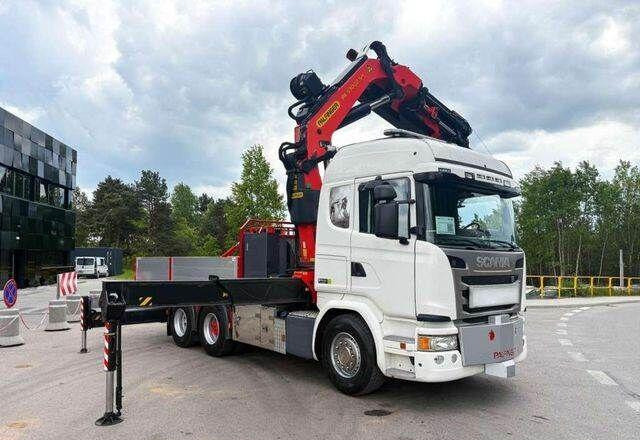 Scania G490 6x2 Palfinger PK 53002 SH Fly Jib Basket - Camion plateau, Camion grue: photos 4 Scania G490 6x2 Palfinger PK 53002 SH Fly Jib Basket - Camion plateau, Camion grue: photos 4