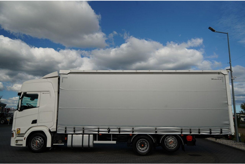 Scania R 450 / MEGA / 6x2 / FIRANKA - 8,2 m / SOLÓWKA / OŚ PODNOSZONA / - Camion à rideaux coulissants: photos 3 Scania R 450 / MEGA / 6x2 / FIRANKA - 8,2 m / SOLÓWKA / OŚ PODNOSZONA / - Camion à rideaux coulissants: photos 3