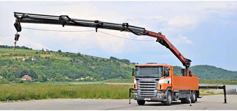 Scania R400 Pritsche 6,80m - Camion plateau, Camion grue: photos 2 Scania R400 Pritsche 6,80m - Camion plateau, Camion grue: photos 2