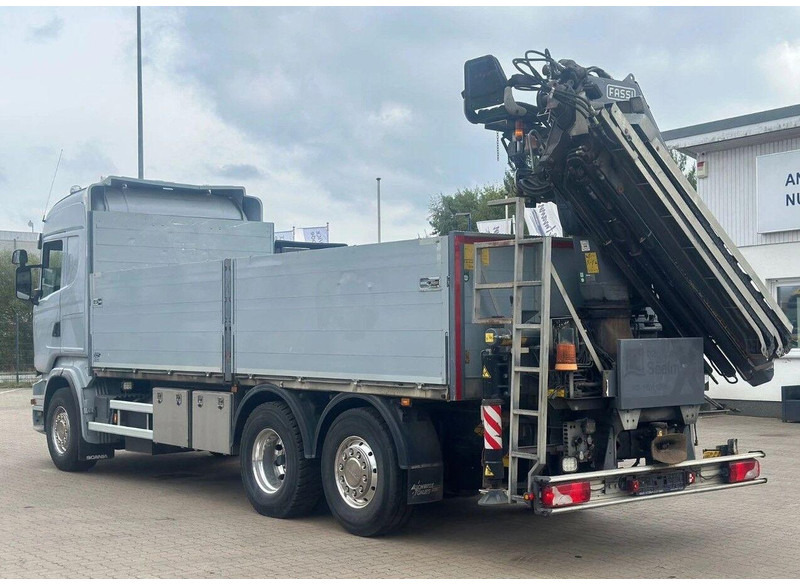 Scania R500 V8 6x2 Flatbed + Crane Fassi 235 - Camion plateau, Camion grue: photos 4 Scania R500 V8 6x2 Flatbed + Crane Fassi 235 - Camion plateau, Camion grue: photos 4