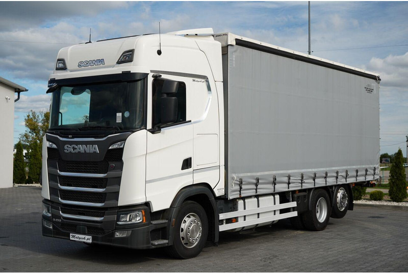 Scania S 450 / SOLÓWKA / 6X2 / OŚ PODNOSZONA / 2019 / - Camion à rideaux coulissants: photos 4 Scania S 450 / SOLÓWKA / 6X2 / OŚ PODNOSZONA / 2019 / - Camion à rideaux coulissants: photos 4
