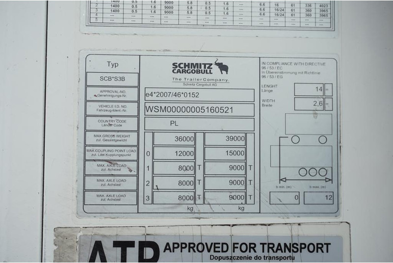 Semi-remorque frigorifique Schmitz Cargobull CHŁODNIA / CARRIER VECTOR 1350: photos 11