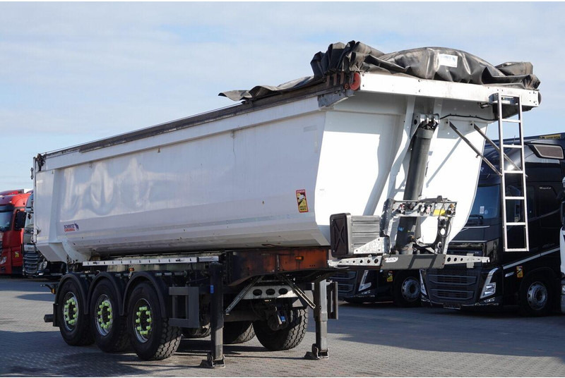 Schmitz Cargobull WYWROTKA 30 m3 / STALOWA / RYNNA WANNA HP / OŚ PODNOSZONAWYWROTK - Semi-remorque benne: photos 1 Schmitz Cargobull WYWROTKA 30 m3 / STALOWA / RYNNA WANNA HP / OŚ PODNOSZONAWYWROTK - Semi-remorque benne: photos 1