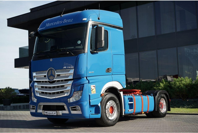 Mercedes-Benz ACTROS 1848 / STREAM SPACE / 2019 / ALUFELGI - Tracteur routier: photos 1 Mercedes-Benz ACTROS 1848 / STREAM SPACE / 2019 / ALUFELGI - Tracteur routier: photos 1