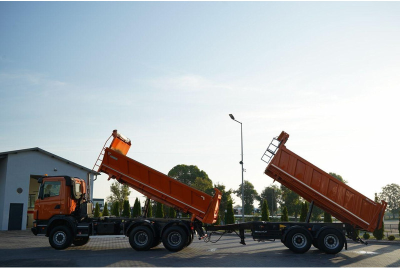 Scania G 440 / 6x6 / ZESTAW / WYWROTKA TRZY-STRONNA / 2X HYDROBURTA /PR - Tracteur routier: photos 3 Scania G 440 / 6x6 / ZESTAW / WYWROTKA TRZY-STRONNA / 2X HYDROBURTA /PR - Tracteur routier: photos 3