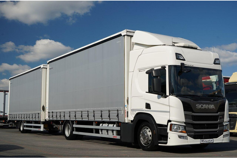 Scania P 280 / TANDEM / 4X2 / MEGA / I-PARK COOL / PRZYCZEPA WECON / S - Tracteur routier: photos 1 Scania P 280 / TANDEM / 4X2 / MEGA / I-PARK COOL / PRZYCZEPA WECON / S - Tracteur routier: photos 1
