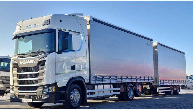 Scania S 450 / ZESTAW TANDEM / 120 M3 /  I-PARK COOL  / PO KONTRAKCIE S - Tracteur routier: photos 1 Scania S 450 / ZESTAW TANDEM / 120 M3 /  I-PARK COOL  / PO KONTRAKCIE S - Tracteur routier: photos 1