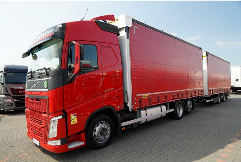 Volvo FH 460 / ZESTAW TANDEM / PRZEJAZDOWY / MEGA / I-PARK COOL / OŚ P - Tracteur routier: photos 2 Volvo FH 460 / ZESTAW TANDEM / PRZEJAZDOWY / MEGA / I-PARK COOL / OŚ P - Tracteur routier: photos 2