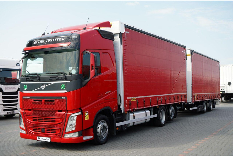 Volvo FH 460 / ZESTAW TANDEM / PRZEJAZDOWY / MEGA / I-PARK COOL / OŚ P - Tracteur routier: photos 1 Volvo FH 460 / ZESTAW TANDEM / PRZEJAZDOWY / MEGA / I-PARK COOL / OŚ P - Tracteur routier: photos 1