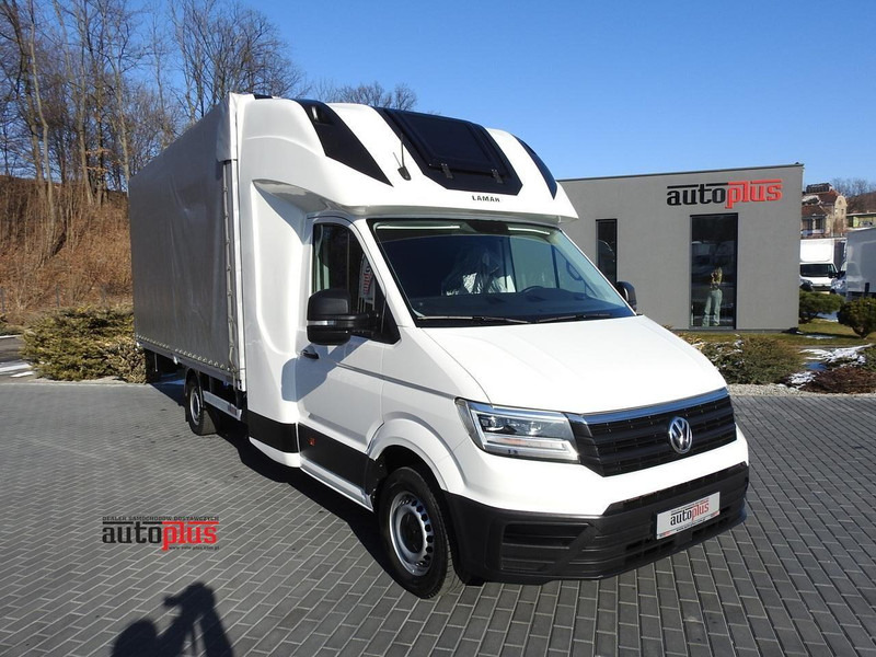 Volkswagen CRAFTER PLANDEKA 10 PALET WEBASTO TEMPOMAT KLIMATYZACJA LEDY PNE - Véhicule utilitaire plateau baché: photos 1 Volkswagen CRAFTER PLANDEKA 10 PALET WEBASTO TEMPOMAT KLIMATYZACJA LEDY PNE - Véhicule utilitaire plateau baché: photos 1
