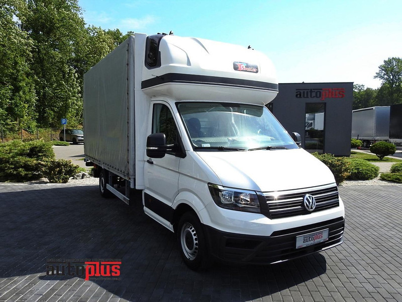 Volkswagen CRAFTER PLANDEKA WINDA 8 PALET WEBASTO TEMPOMAT  180KM [ 032919 - Véhicule utilitaire plateau baché: photos 1 Volkswagen CRAFTER PLANDEKA WINDA 8 PALET WEBASTO TEMPOMAT  180KM [ 032919 - Véhicule utilitaire plateau baché: photos 1