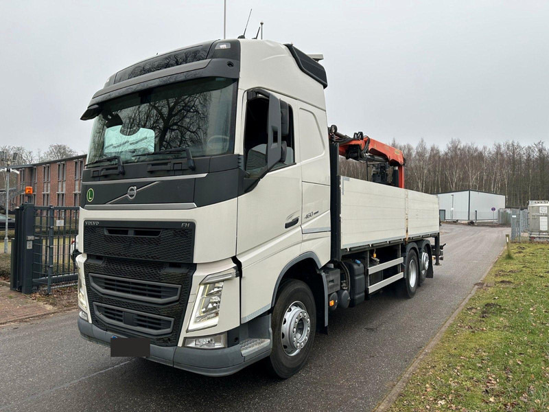 Volvo FH 13 460 + Palfinger PK 18002 - Camion plateau, Camion grue: photos 1 Volvo FH 13 460 + Palfinger PK 18002 - Camion plateau, Camion grue: photos 1