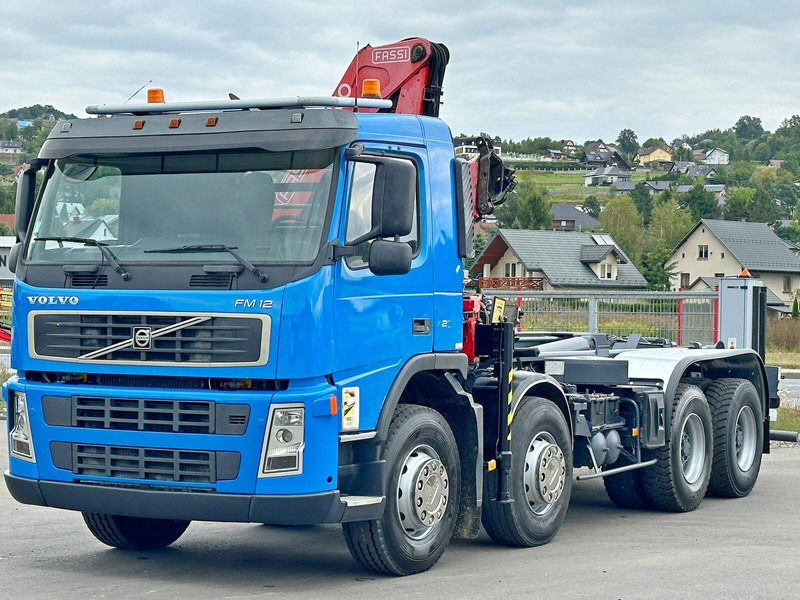Volvo FM 12.420 * FASSI F150A.21 * 8x4 * TOP - Camion ampliroll, Camion grue: photos 3 Volvo FM 12.420 * FASSI F150A.21 * 8x4 * TOP - Camion ampliroll, Camion grue: photos 3