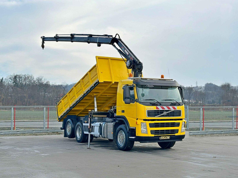 Volvo FM 330 Kipper 5,50m*HIAB 122 B -3 DUO*TOPZUSTAND - Camion benne, Camion grue: photos 2 Volvo FM 330 Kipper 5,50m*HIAB 122 B -3 DUO*TOPZUSTAND - Camion benne, Camion grue: photos 2