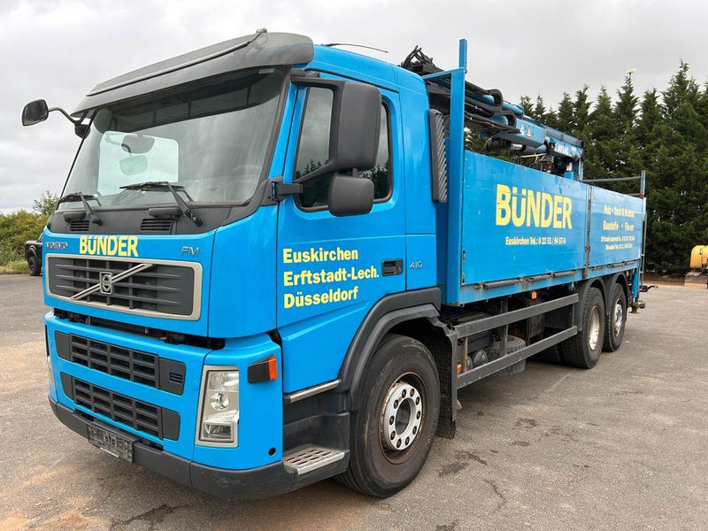 Volvo FM 410 Pritsche mit Kran - Camion plateau, Camion grue: photos 2 Volvo FM 410 Pritsche mit Kran - Camion plateau, Camion grue: photos 2