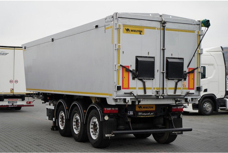 Wielton WYWROTKA / 41 M3 / ALUMINIOWA / 2x OŚ PODNOSZONA / OSIE SAF / A - Semi-remorque benne: photos 4 Wielton WYWROTKA / 41 M3 / ALUMINIOWA / 2x OŚ PODNOSZONA / OSIE SAF / A - Semi-remorque benne: photos 4