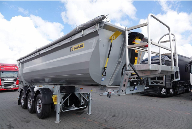 Zaslaw WYWROTKA 26 m3 / FABRYCZNIE NOWA / STALOWA / RYNNA WANNA HP / OŚ - Semi-remorque benne: photos 2 Zaslaw WYWROTKA 26 m3 / FABRYCZNIE NOWA / STALOWA / RYNNA WANNA HP / OŚ - Semi-remorque benne: photos 2
