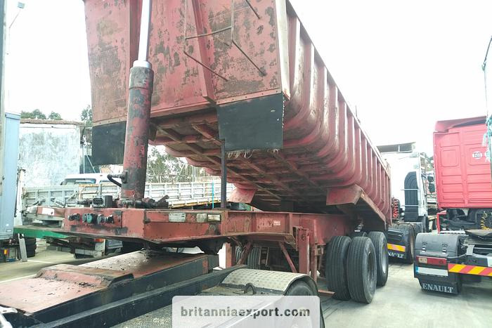 TRABOSA 2 Axles Tipper Semi-Trailer | Spring Suspension | Export Ready - Semi-remorque: photos 4 TRABOSA 2 Axles Tipper Semi-Trailer | Spring Suspension | Export Ready - Semi-remorque: photos 4