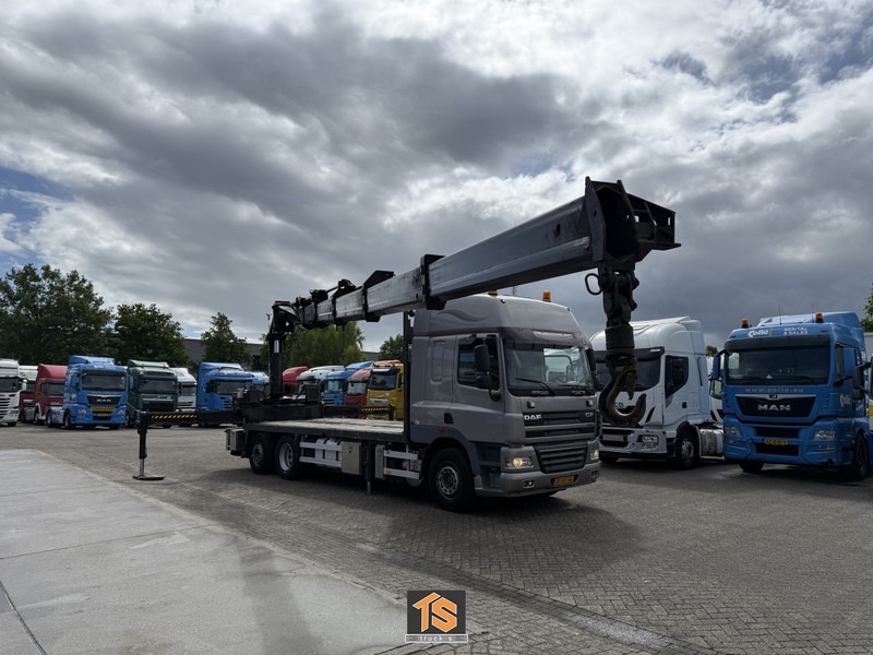 DAF FAN CF85 .460 - AUTOMATIC - EURO 5 - KRAN/CRANE HIAB 377 - Camion plateau, Camion grue: photos 1 DAF FAN CF85 .460 - AUTOMATIC - EURO 5 - KRAN/CRANE HIAB 377 - Camion plateau, Camion grue: photos 1