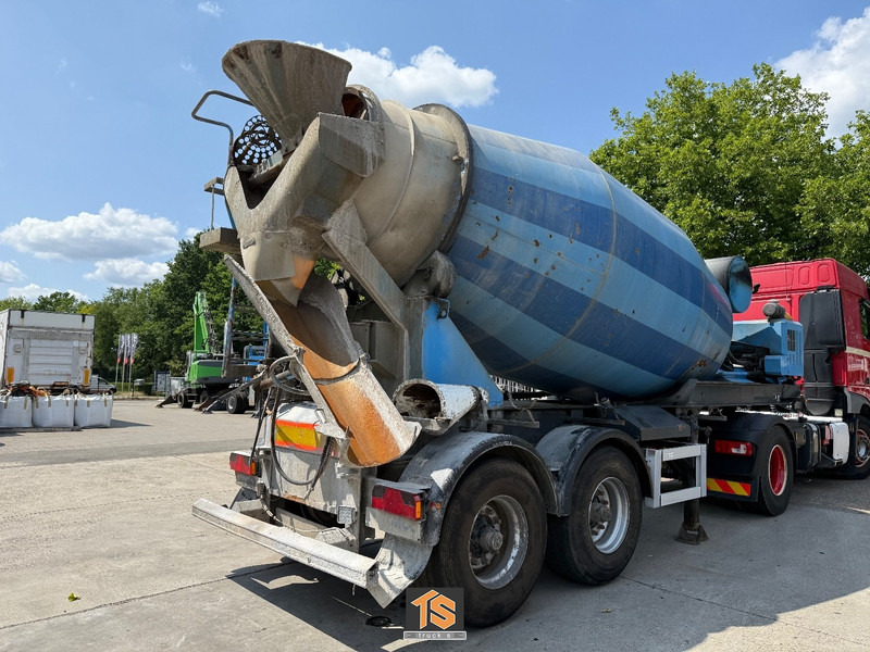MOL - MIXER - 10M3 - OWN ENGINE - BELGIUM TOP - Semi-remorque malaxeur: photos 1 MOL - MIXER - 10M3 - OWN ENGINE - BELGIUM TOP - Semi-remorque malaxeur: photos 1