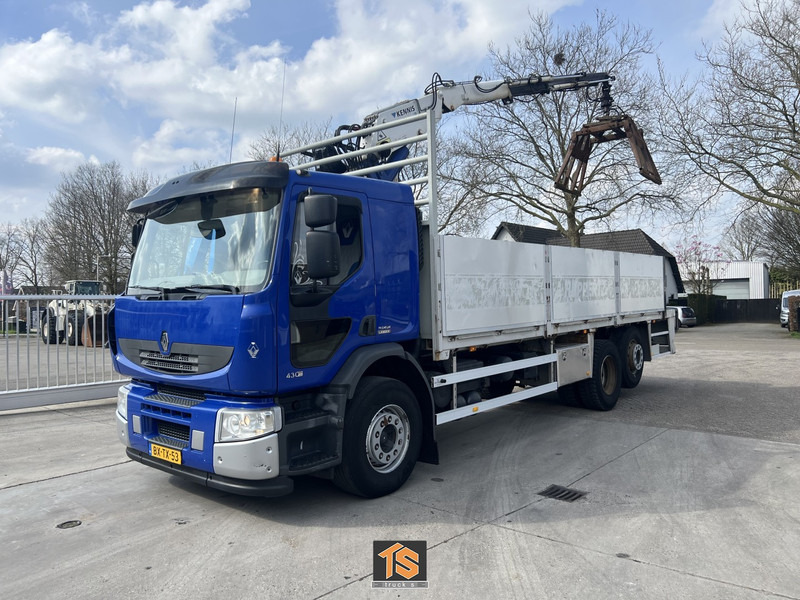 Renault PREMIUM LANDER 430.26 6X2 EL 2M ROLLKRAN - Kennis R16/7 - NL TOP TRUCK - Camion plateau, Camion grue: photos 1 Renault PREMIUM LANDER 430.26 6X2 EL 2M ROLLKRAN - Kennis R16/7 - NL TOP TRUCK - Camion plateau, Camion grue: photos 1