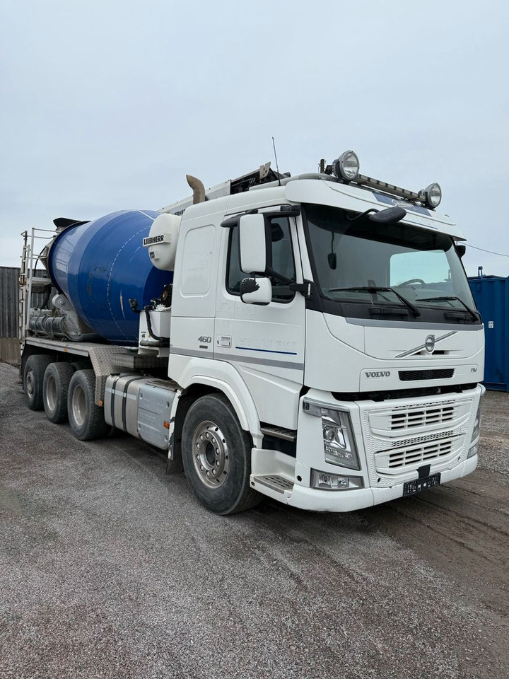 Volvo FM460 8x4 / 9m3 mixer / band liebherr - Camion malaxeur: photos 2 Volvo FM460 8x4 / 9m3 mixer / band liebherr - Camion malaxeur: photos 2