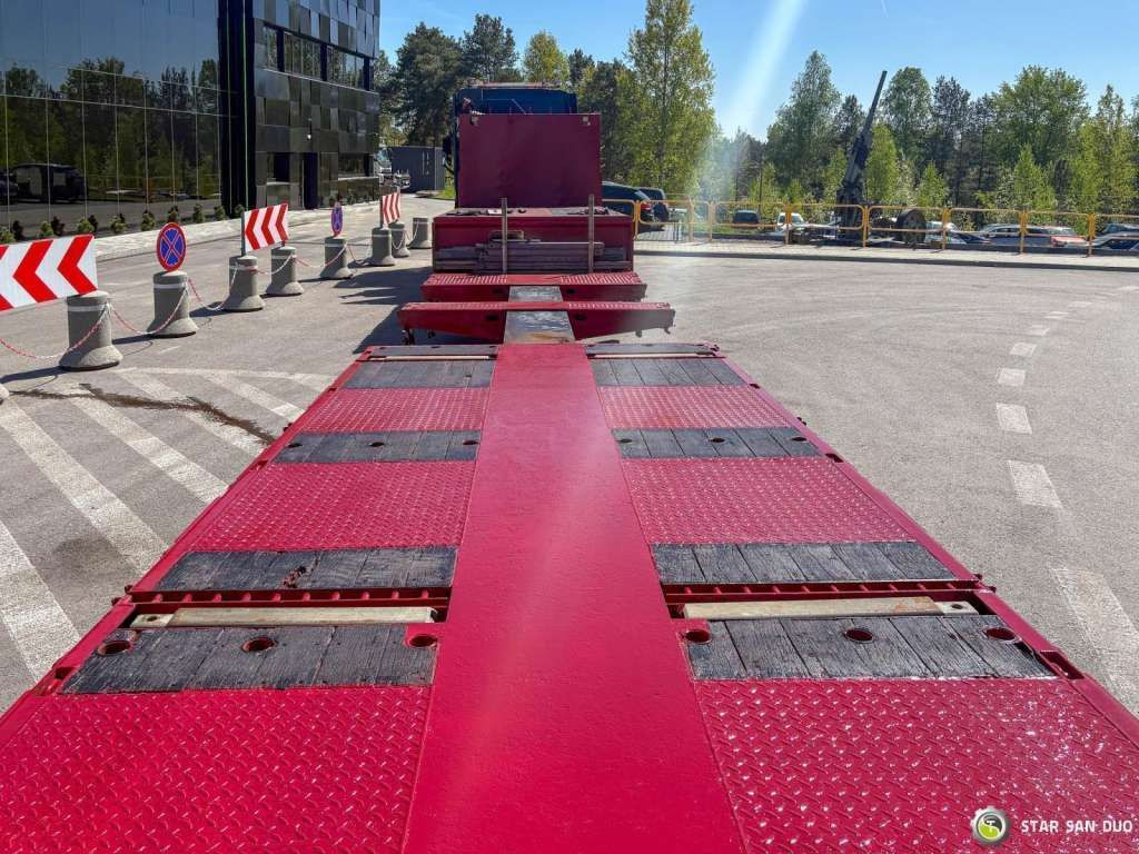 Crédit-bail  HRD Semitrailer Low Loader NRD NTS 3 Axle Tieflader HRD Semitrailer Low Loader NRD NTS 3 Axle Tieflader: photos 27