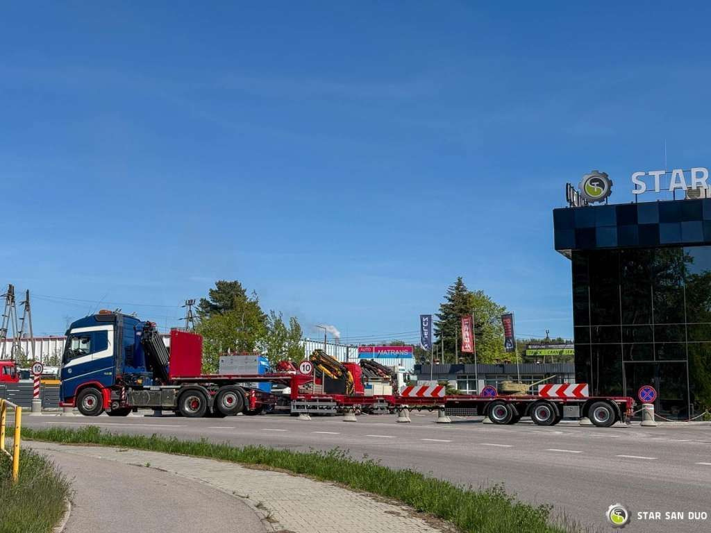 Crédit-bail  HRD Semitrailer Low Loader NRD NTS 3 Axle Tieflader HRD Semitrailer Low Loader NRD NTS 3 Axle Tieflader: photos 18