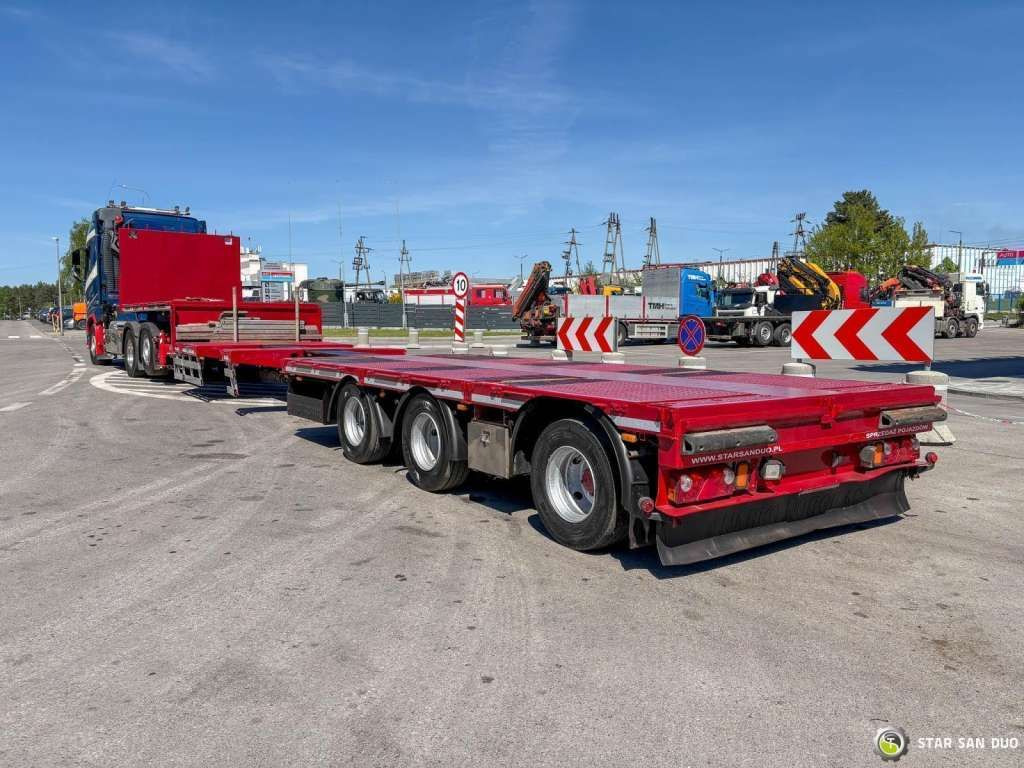 Crédit-bail  HRD Semitrailer Low Loader NRD NTS 3 Axle Tieflader HRD Semitrailer Low Loader NRD NTS 3 Axle Tieflader: photos 16