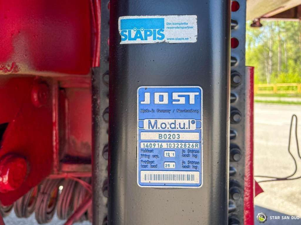 Crédit-bail  HRD Semitrailer Low Loader NRD NTS 3 Axle Tieflader HRD Semitrailer Low Loader NRD NTS 3 Axle Tieflader: photos 19