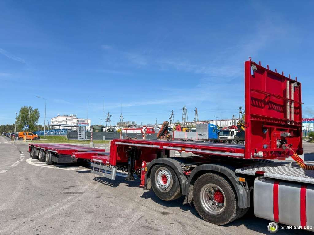 Crédit-bail  HRD Semitrailer Low Loader NRD NTS 3 Axle Tieflader HRD Semitrailer Low Loader NRD NTS 3 Axle Tieflader: photos 25
