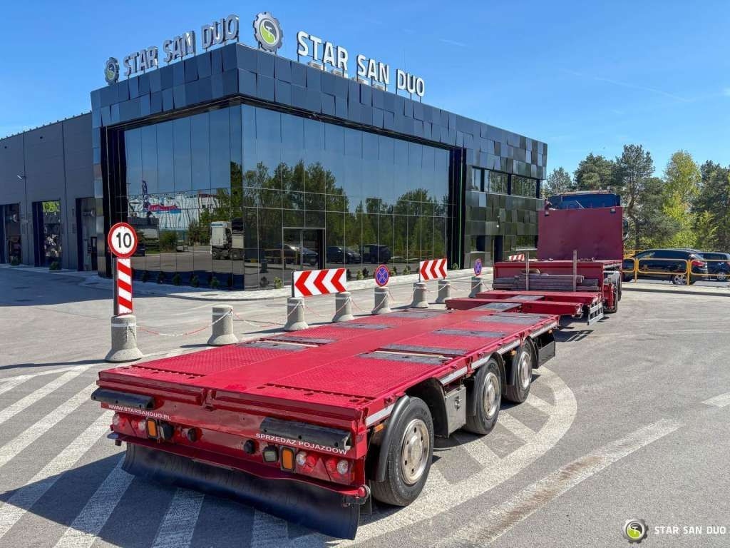 Crédit-bail  HRD Semitrailer Low Loader NRD NTS 3 Axle Tieflader HRD Semitrailer Low Loader NRD NTS 3 Axle Tieflader: photos 29